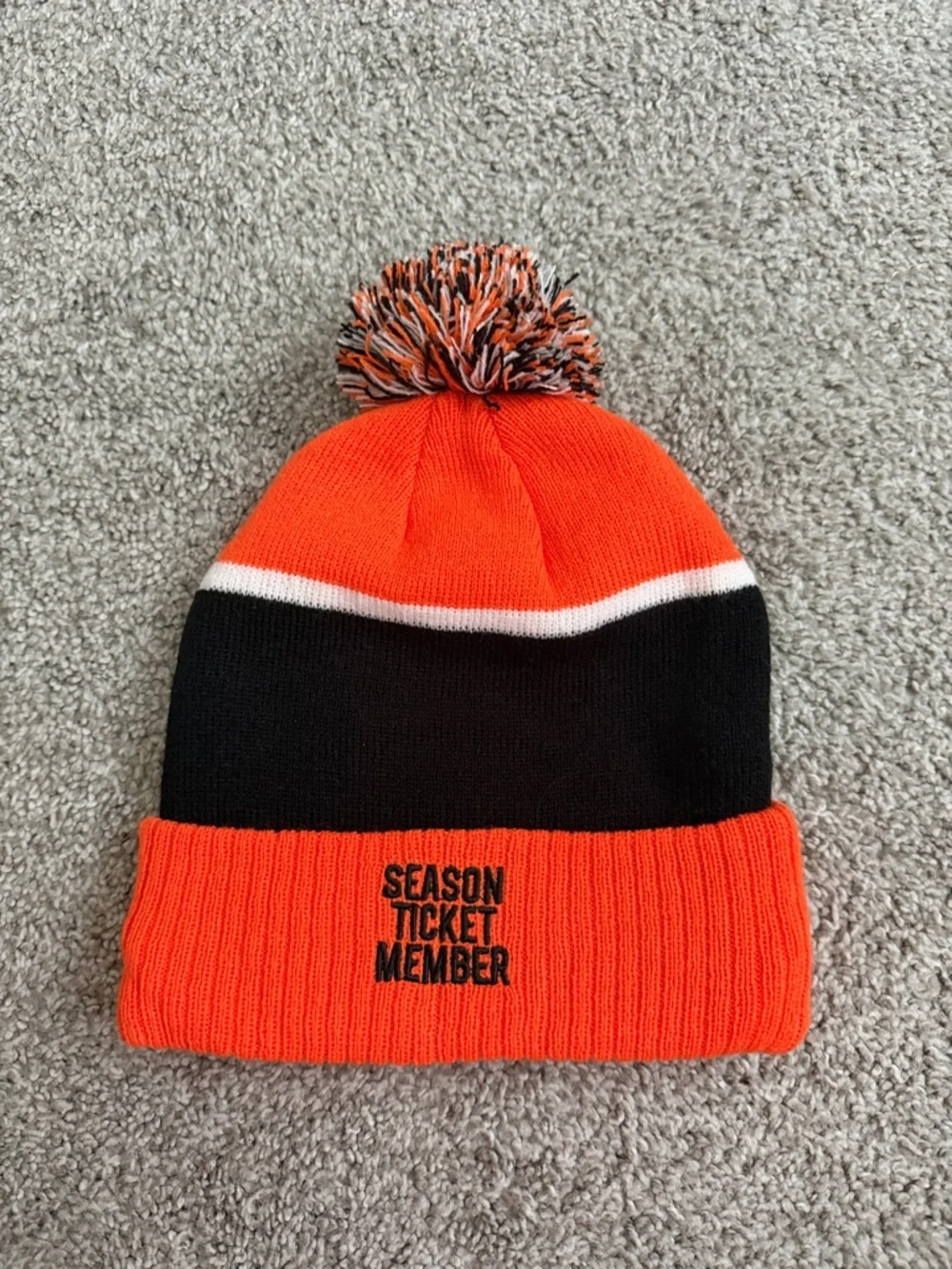 Cincinnati Bengals Winter Pom Pom Hat